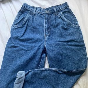 Vintage 90s Bill Blass Pleated Jeans